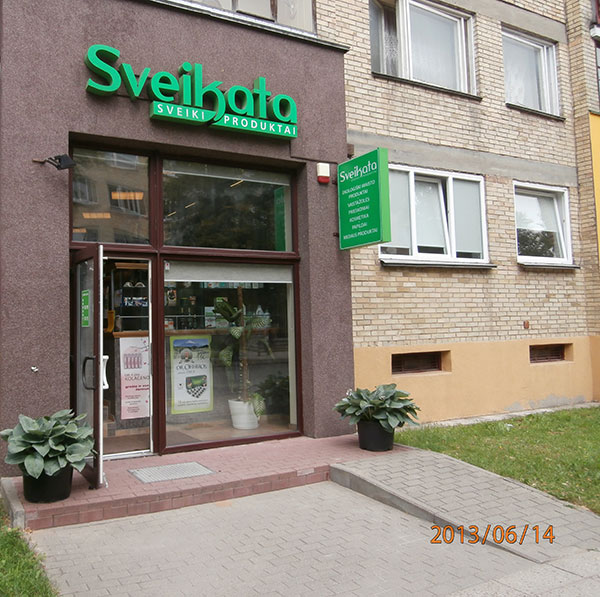 Sveikata, parduotuvė, UAB "Šalavijas"