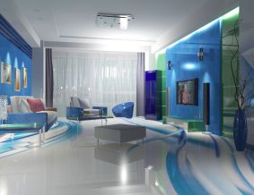 3D sprendimai interjere