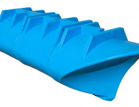 Rotacinis liejimas - automatinis tuščiavidurių plastmasinių gaminių formavimas