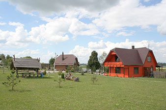 Nemuno vingis, kaimo sodyba