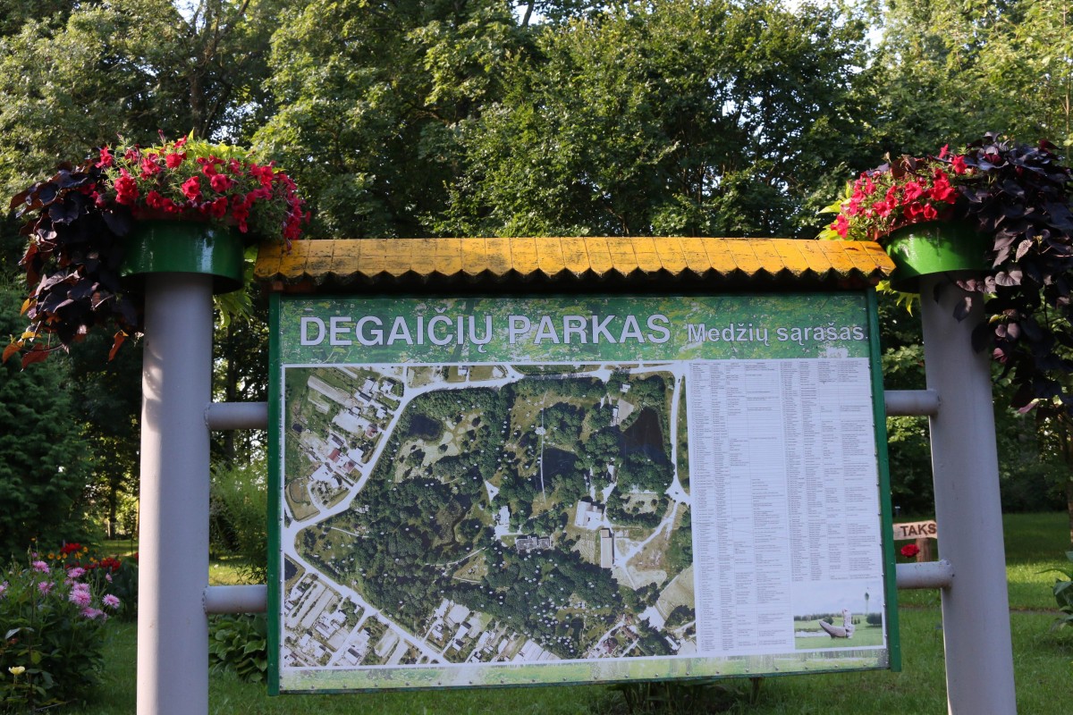Degaičių parkas, Degaičių seniūnija