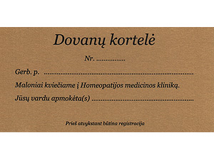 Homeopatijos medicinos klinika, UAB