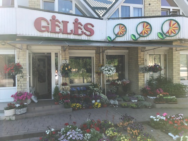 Gėlių parduotuvė
