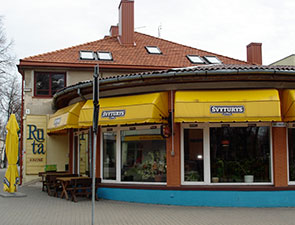 Palangos rūta, kavinė