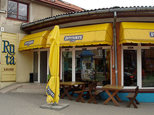 Palangos rūta, kavinė