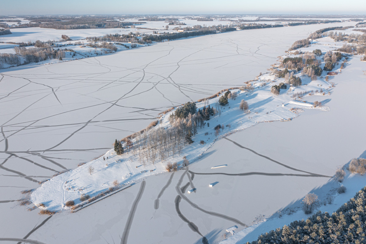 Vandenlenčių parkas Aukštupėnų poilsiavietėje
