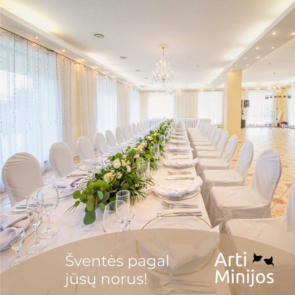 Arti Minijos, vestuvių ir pobūvių salės