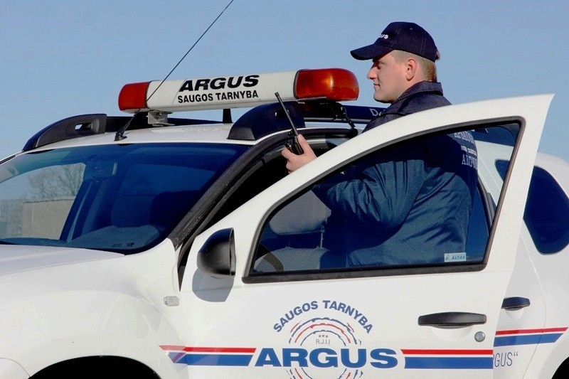 Argus, saugos tarnyba, UAB, Utenoje