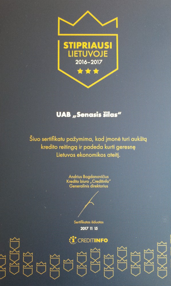Senasis šilas, UAB