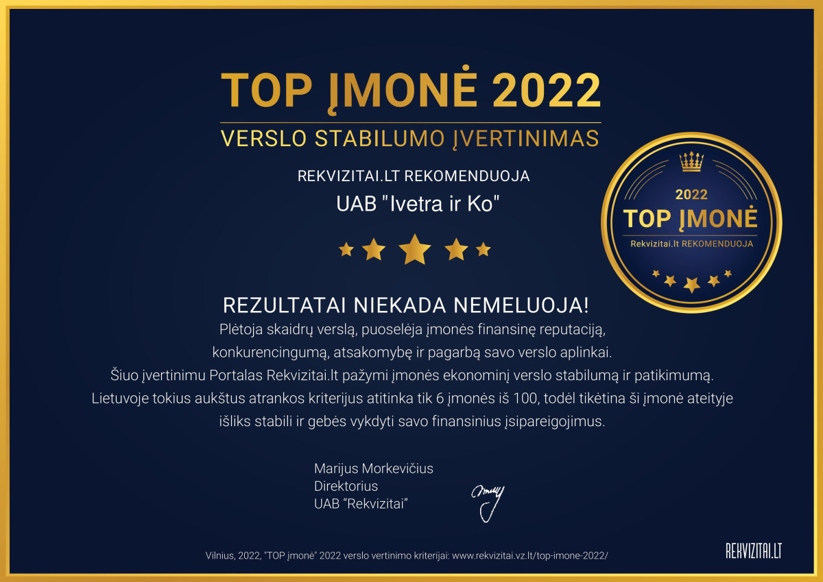 Ivetra ir Ko, UAB