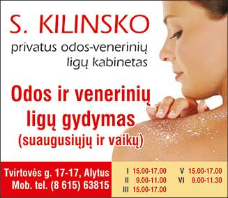S. Kilinsko privatus odos-venerinių ligų kabinetas