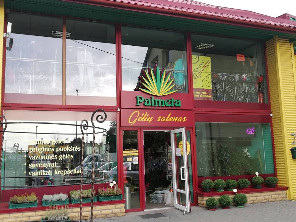 Palmeta, gėlių salonas