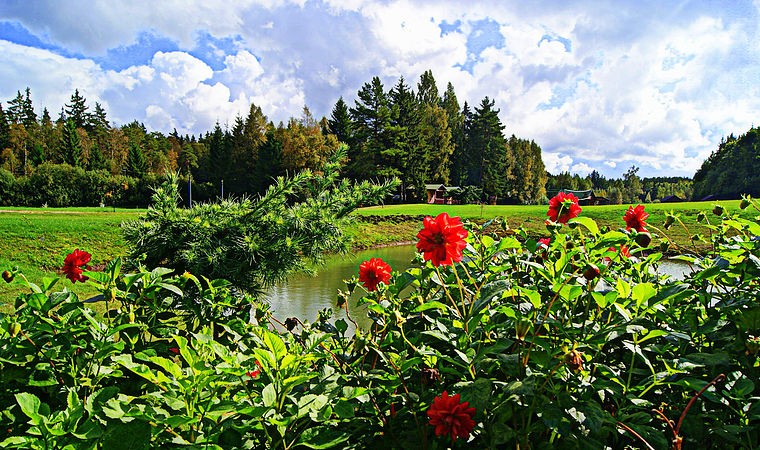 Ramybės šaltinis, Skridailų sodyba