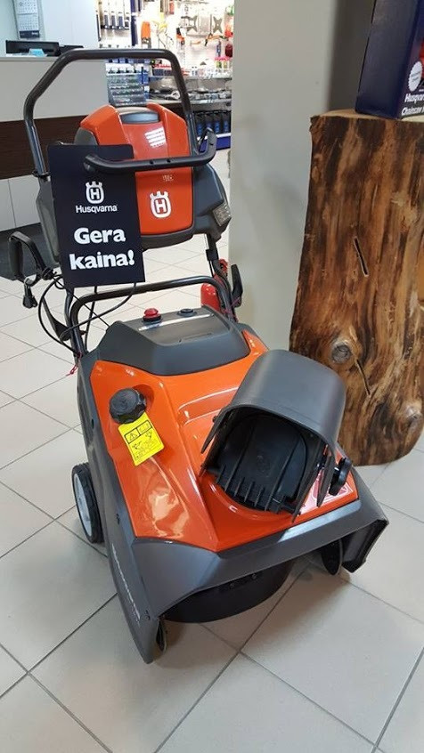Husqvarna, parduotuvė, UAB "Tikas"
