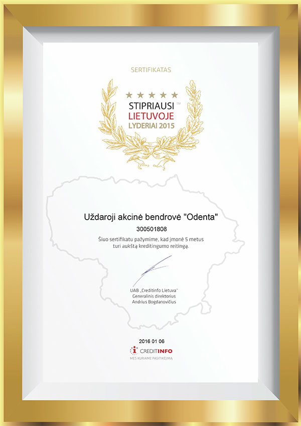 Odenta, odontologijos klinika, UAB