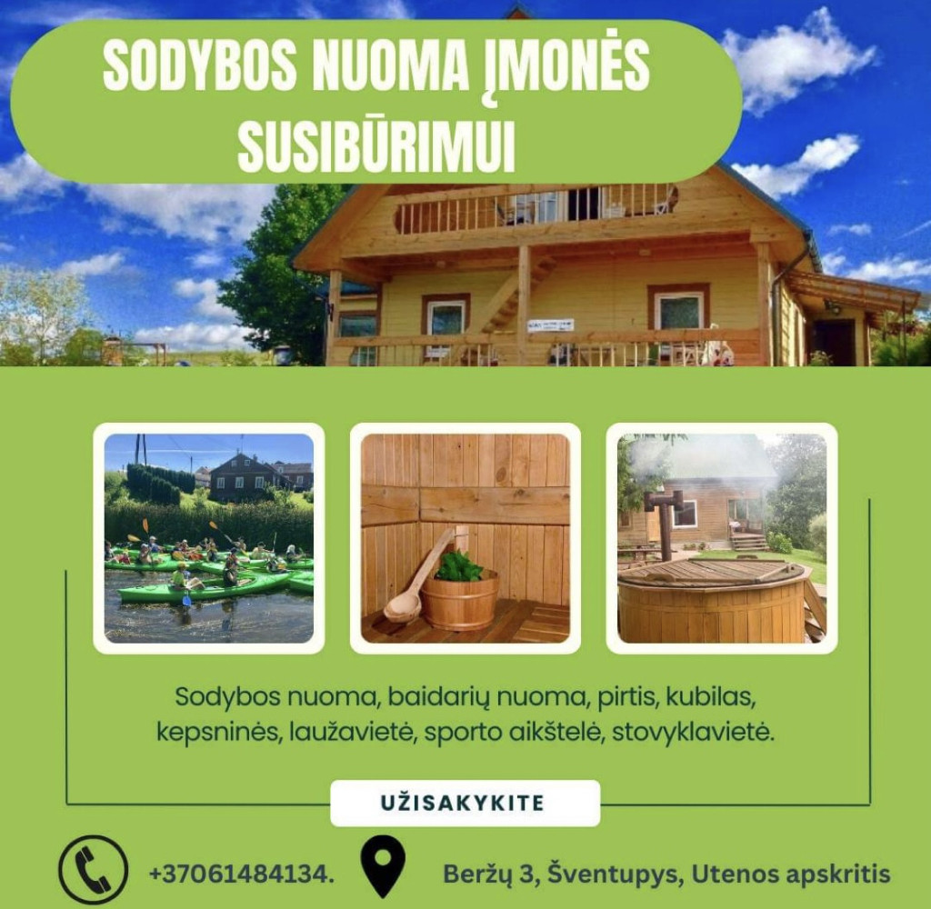 Žalioji stotelė, sodyba