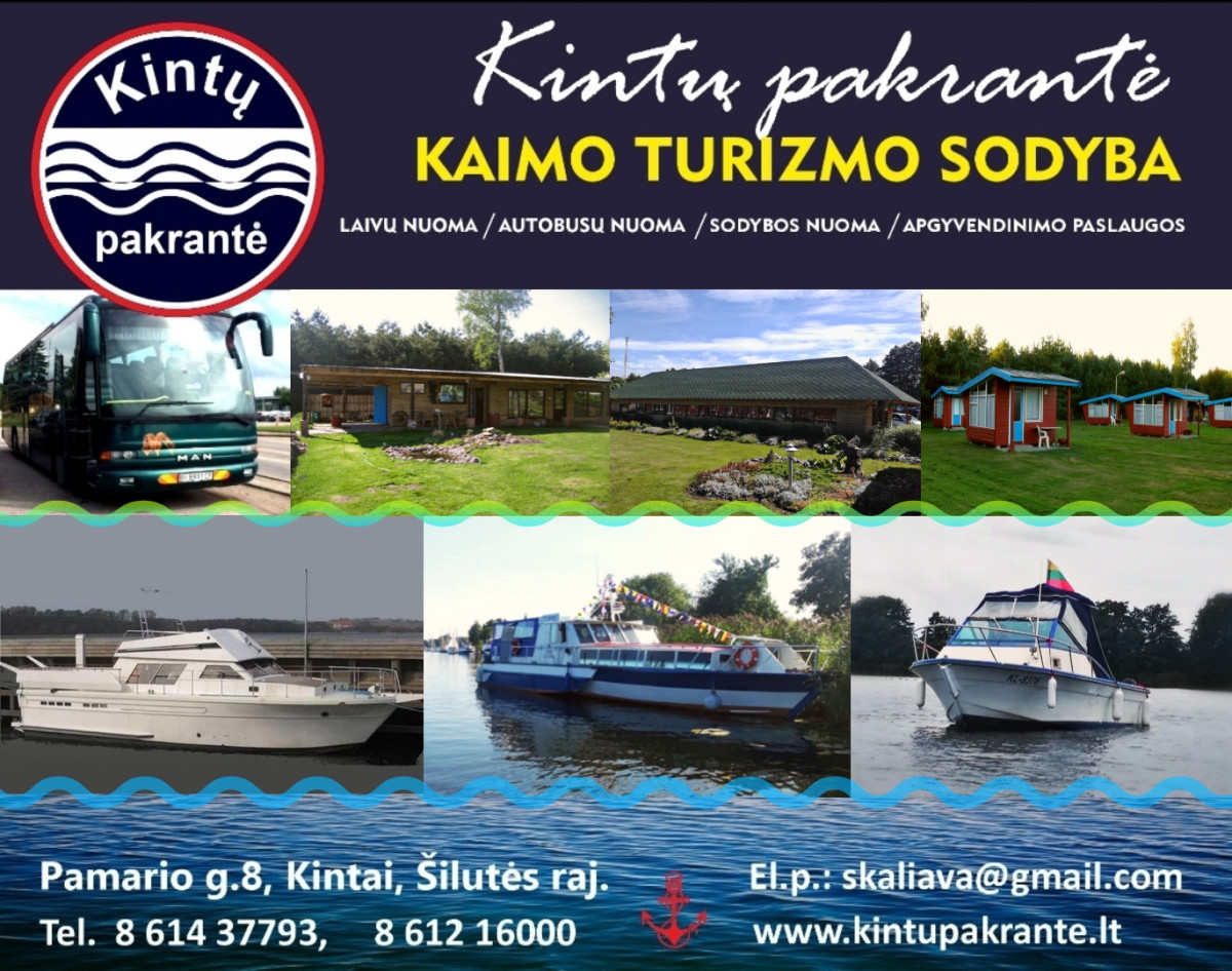 Kintų pakrantė, kaimo turizmo sodyba