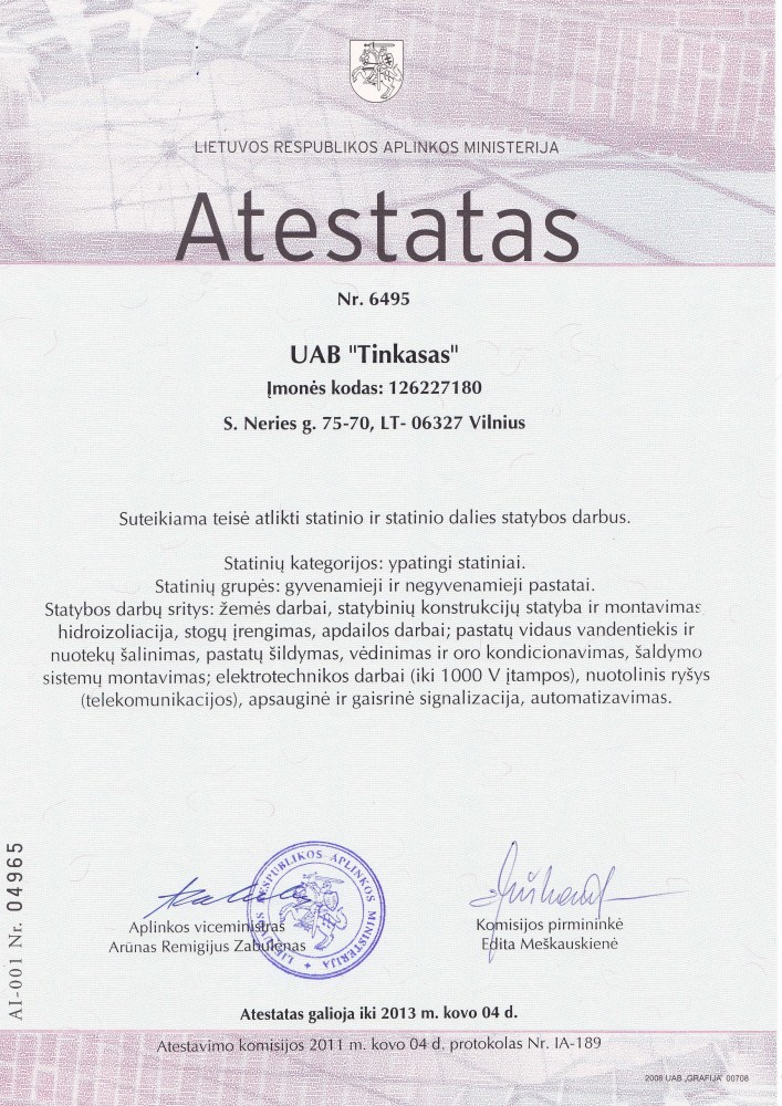 Tinkasas, UAB