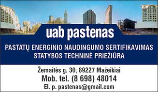 Pastenas, UAB