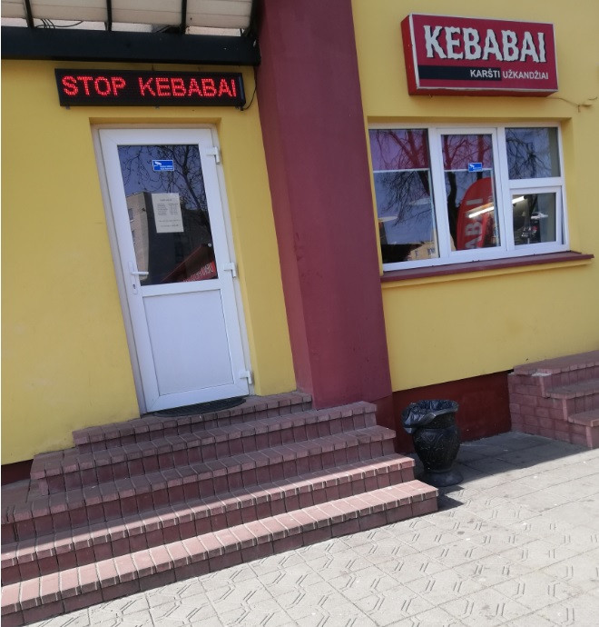 Kebabai Rokiškyje