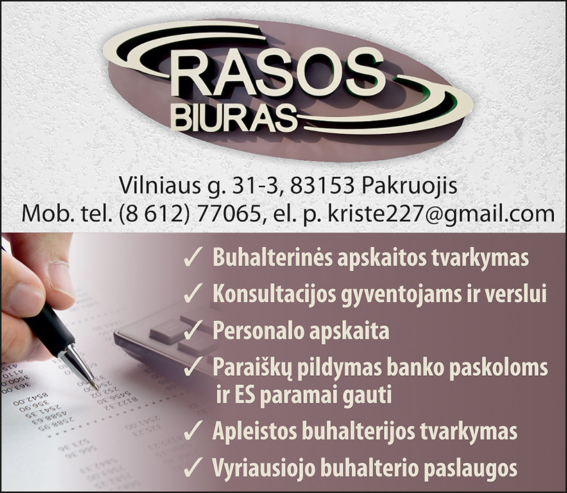 Rasos biuras IĮ