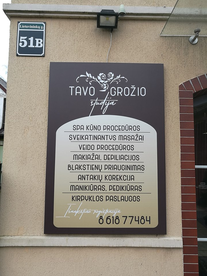 Tavo grožio studija, UAB "SF Šilutė"