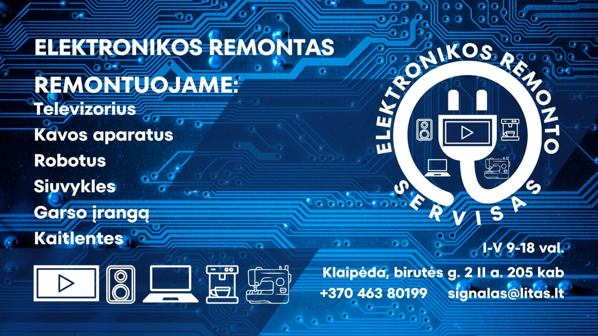 Elektronikos remontas