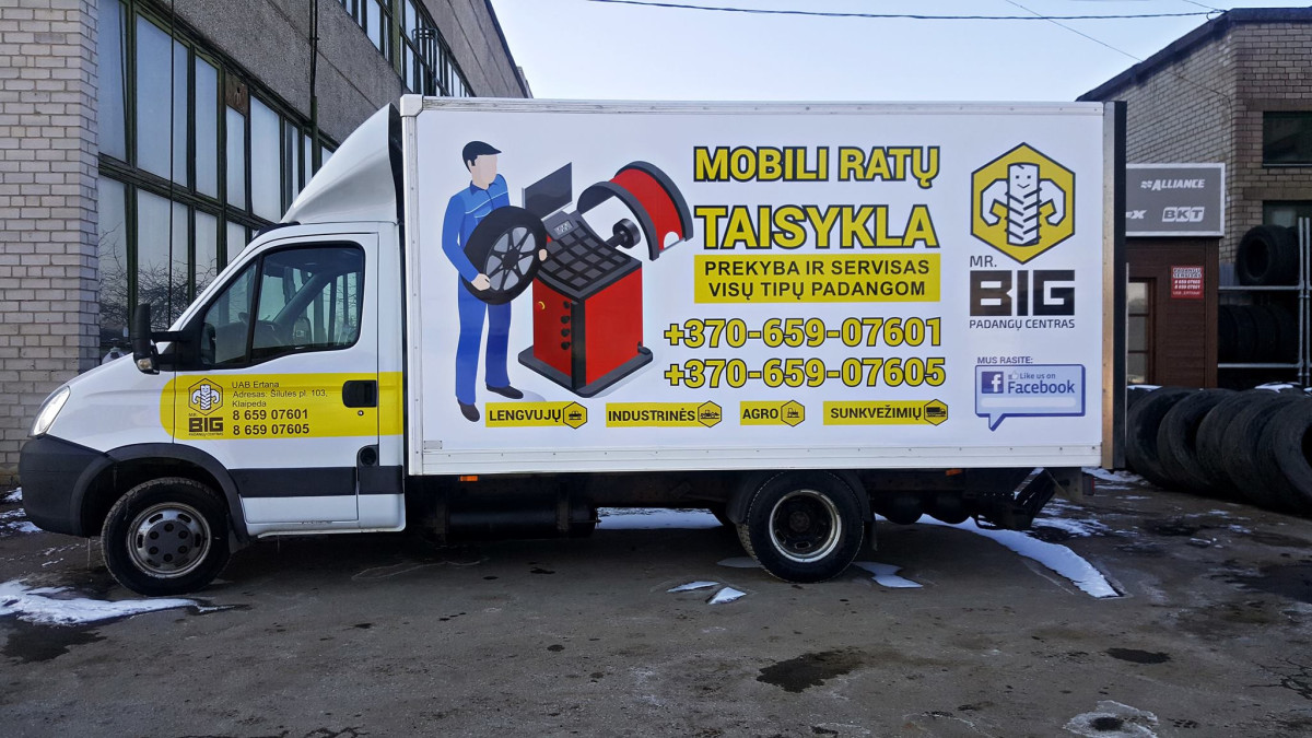 Mr. Big, mobili ratų taisykla