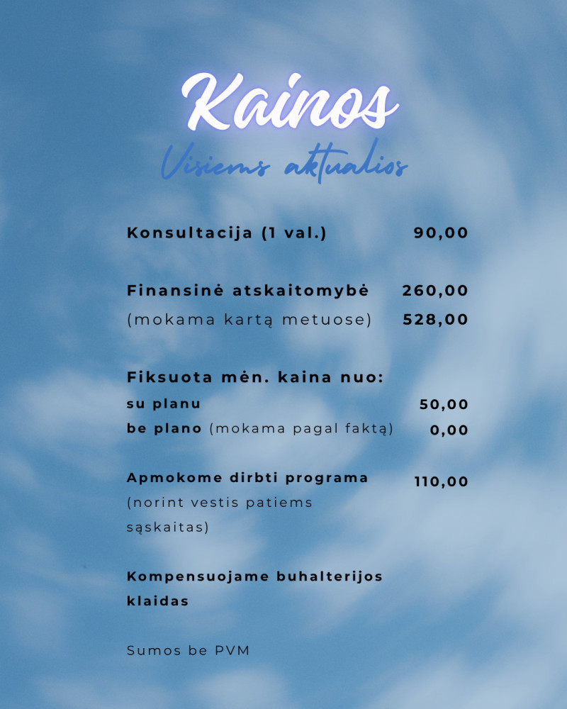 Apskaitos dėsnis, UAB