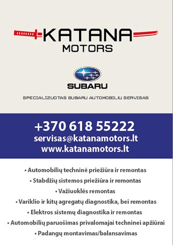 Katana Motors, UAB "Japoniškų automobilių servisas"