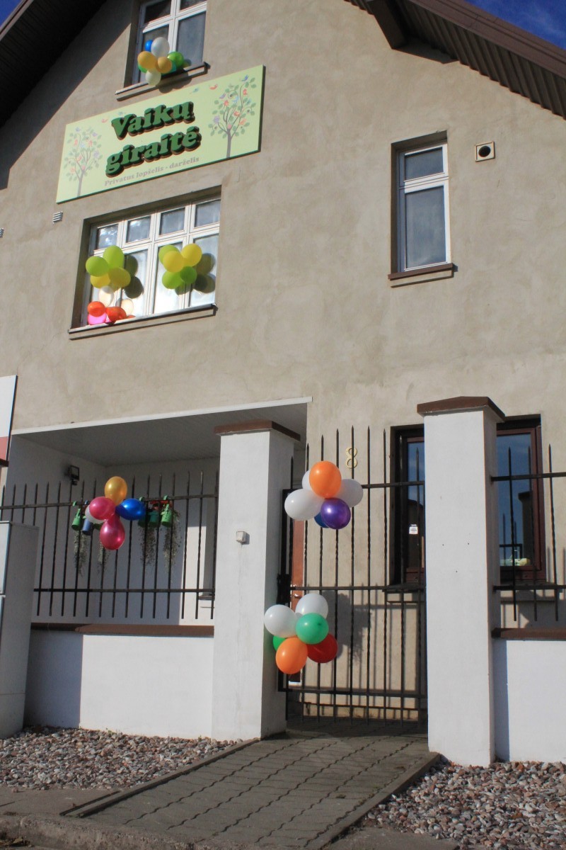 Vaikų giraitė, privatus vaikų darželis