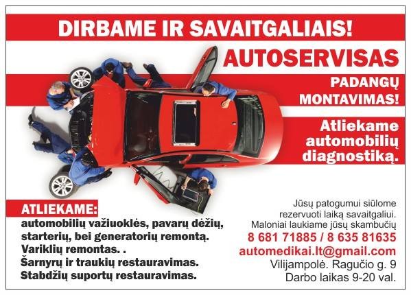 Automedikai.lt, R. Kilčiauskaitės IVV