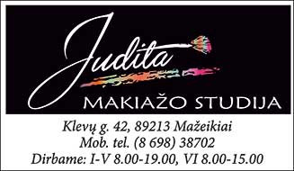 Judita, makiažo studija