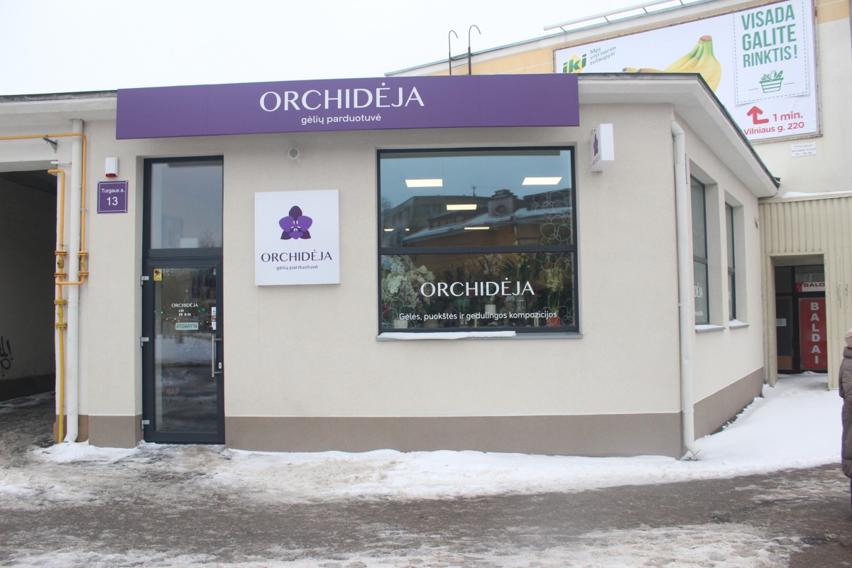 Orchidėja - gėlių salonas