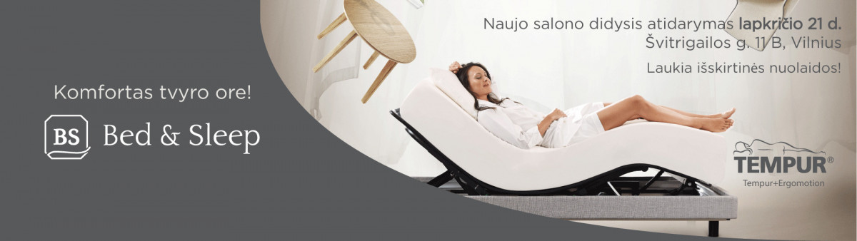 Bed&Sleep, salonas, UAB "Techpra"