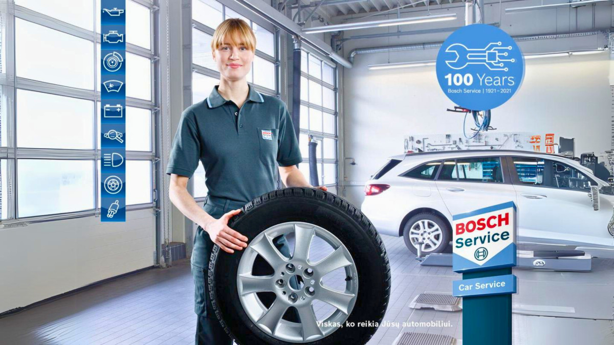 Autoaivas Bosch Car Service