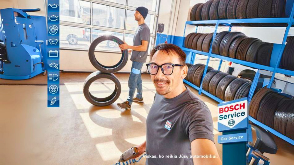 Autoaivas Bosch Car Service