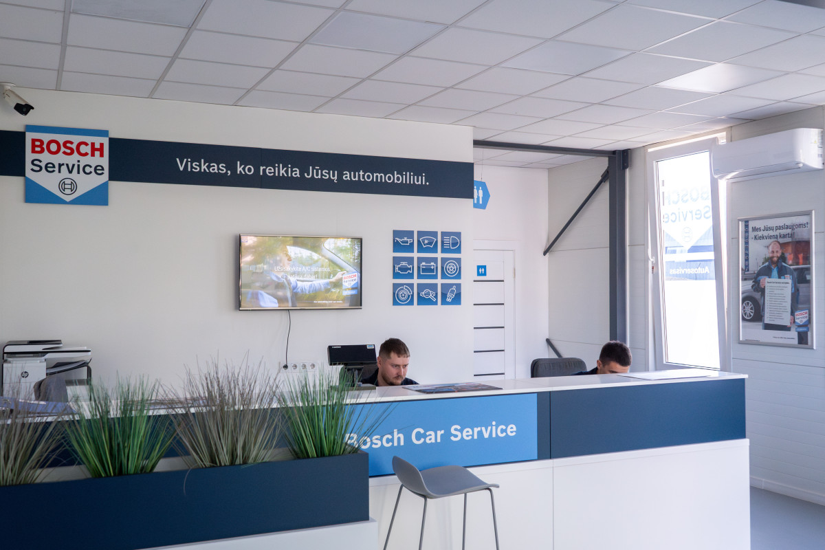 Autoaivas Bosch Car Service