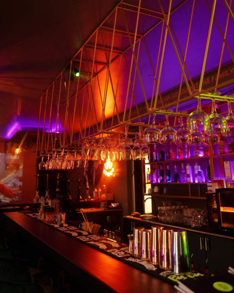 The Cosa Nostra lounge