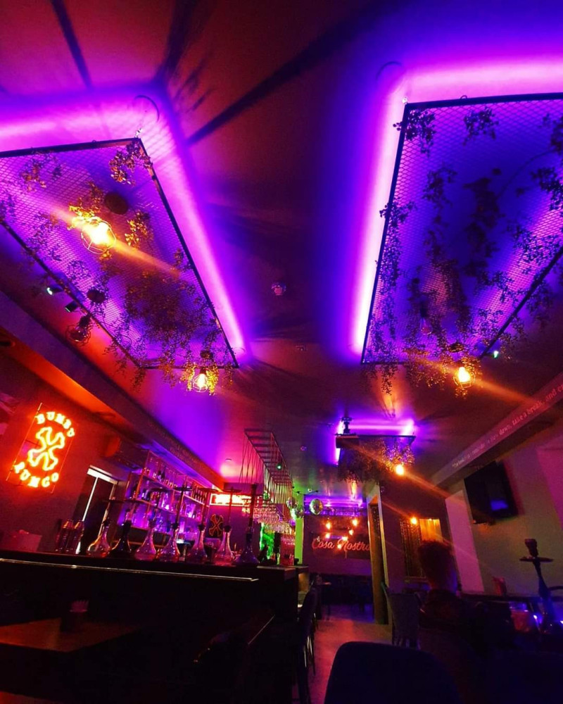 The Cosa Nostra lounge