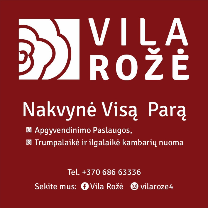 Vila Rožė apartamentai, B&B