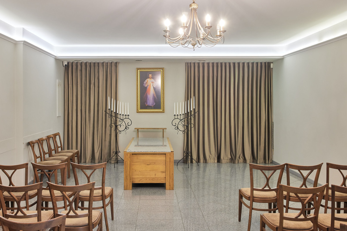 Aterna, laidojimo paslaugų biuras, šarvojimo salė, UAB