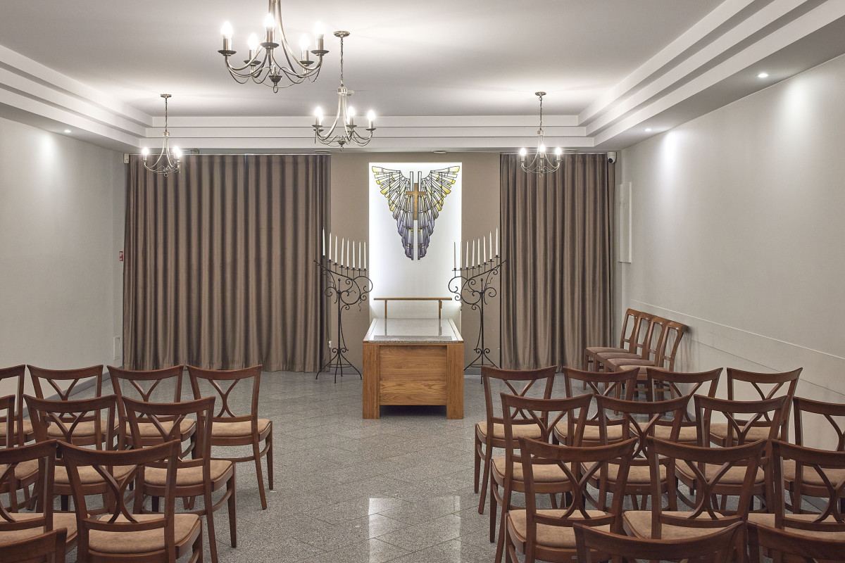 Aterna, laidojimo paslaugų biuras, šarvojimo salė, UAB