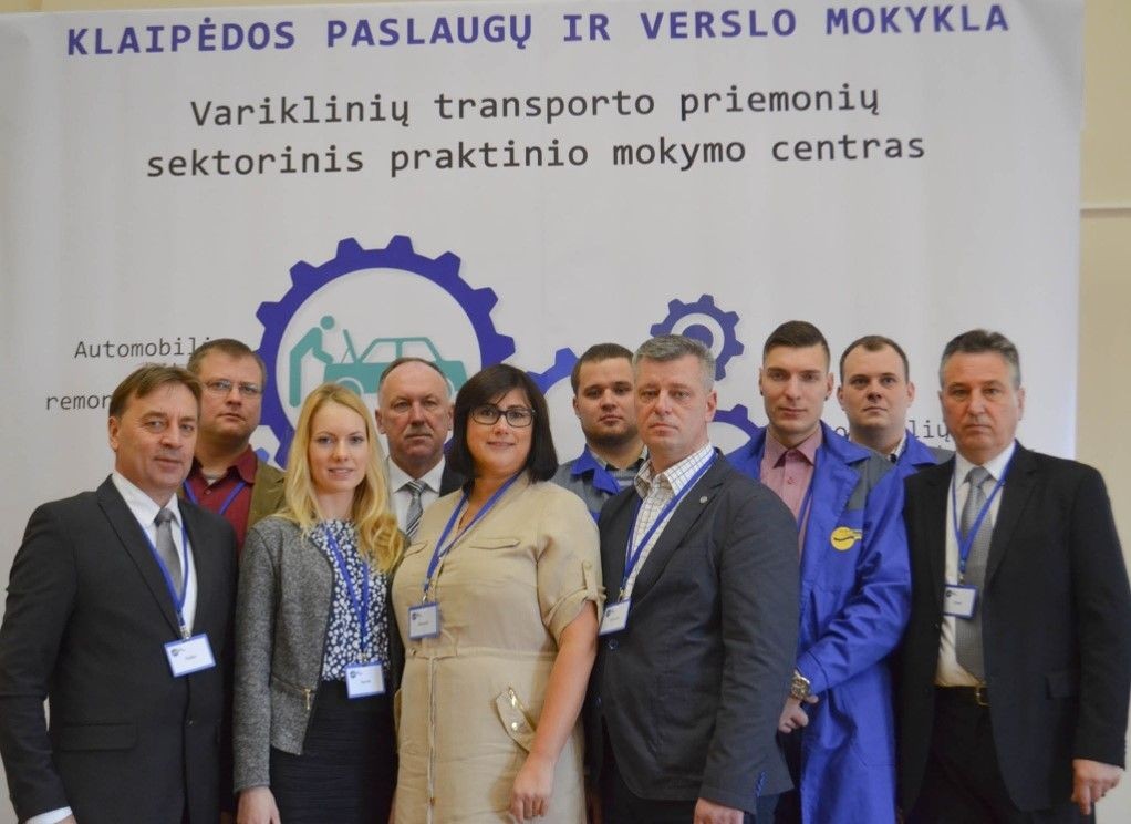 Variklinių transporto priemonių sektorinio praktinio mokymo centras, Klaipėdos paslaugų ir verslo mokykla
