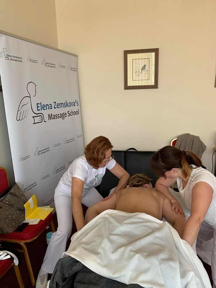 Elena Zemskova massage school Lietuva