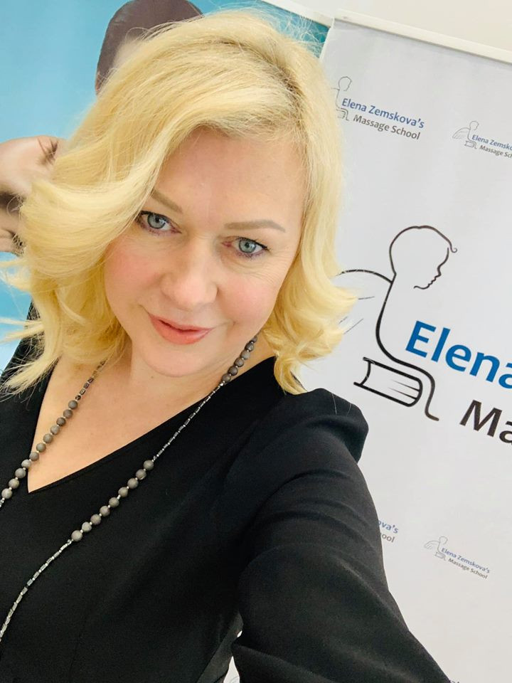 Elena Zemskova massage school Lietuva