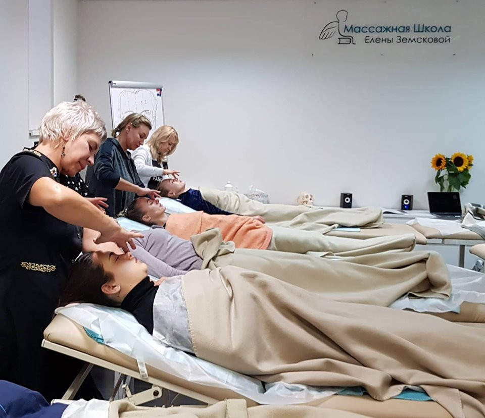 Elena Zemskova massage school Lietuva