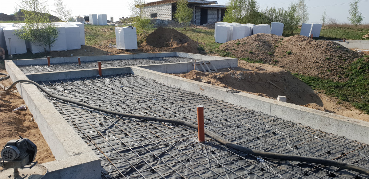 Grindų betonavimas