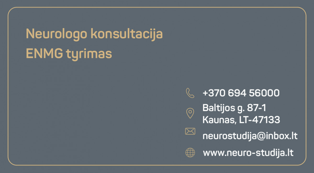 Neurostudija, klinika