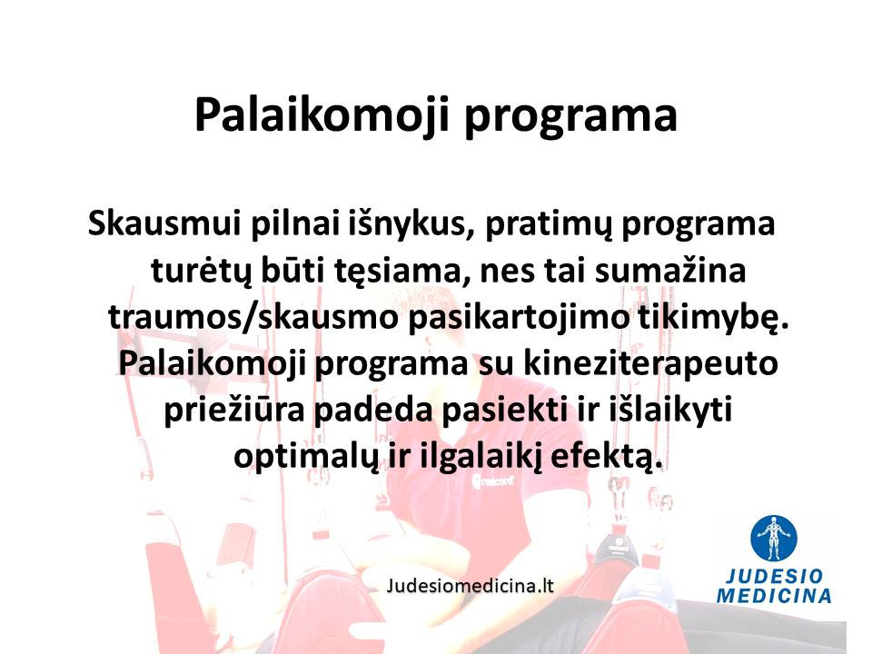 Judesio medicina, MB